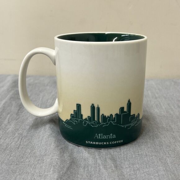 Starbucks Atlanta Global Icon City Collector Series 16 oz Coffee Mug 2010 unused - Picture 3 of 10
